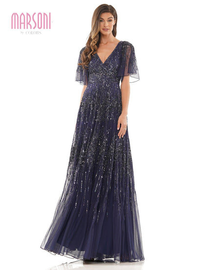 Marsoni Mother of the Bride Long Formal Gown 1217 - The Dress Outlet