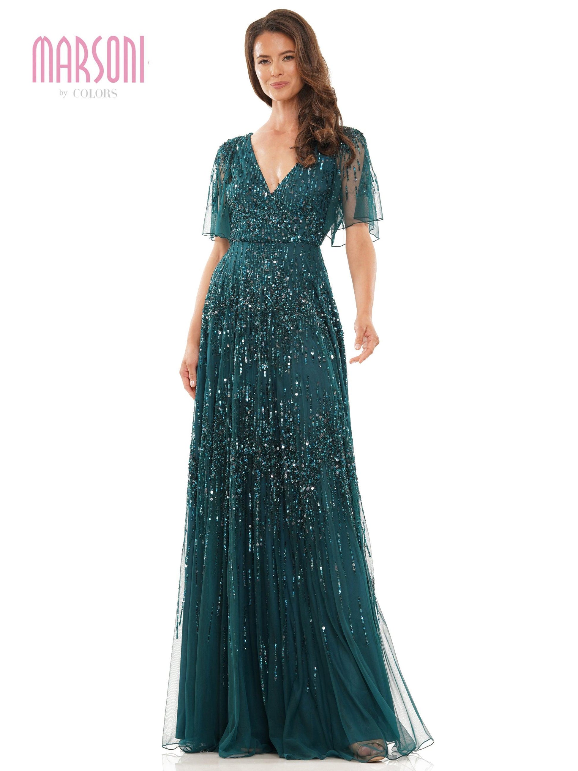Marsoni Mother of the Bride Long Formal Gown 1217