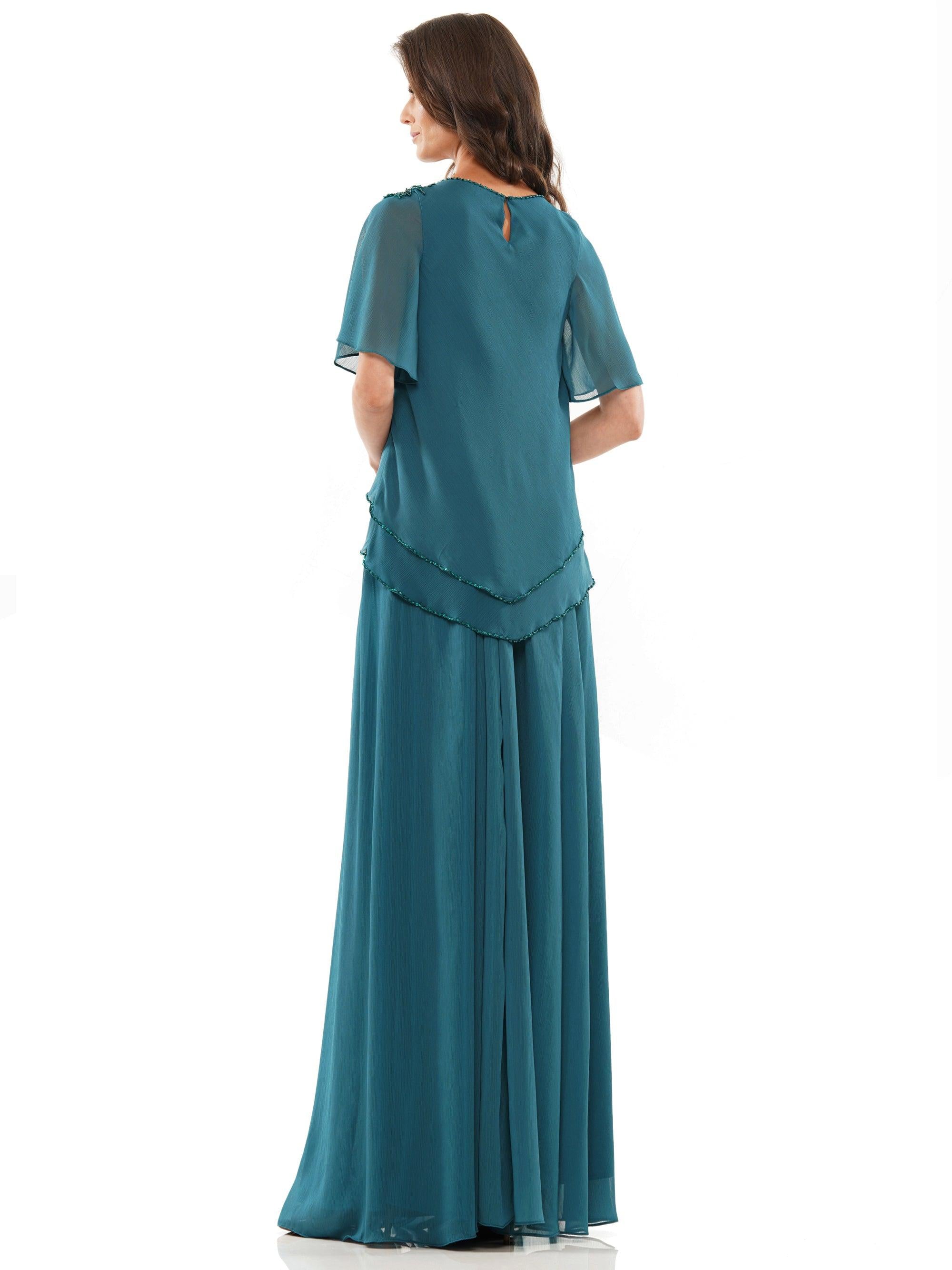 Marsoni Mother of the Bride Long Formal Gown M322 - The Dress Outlet
