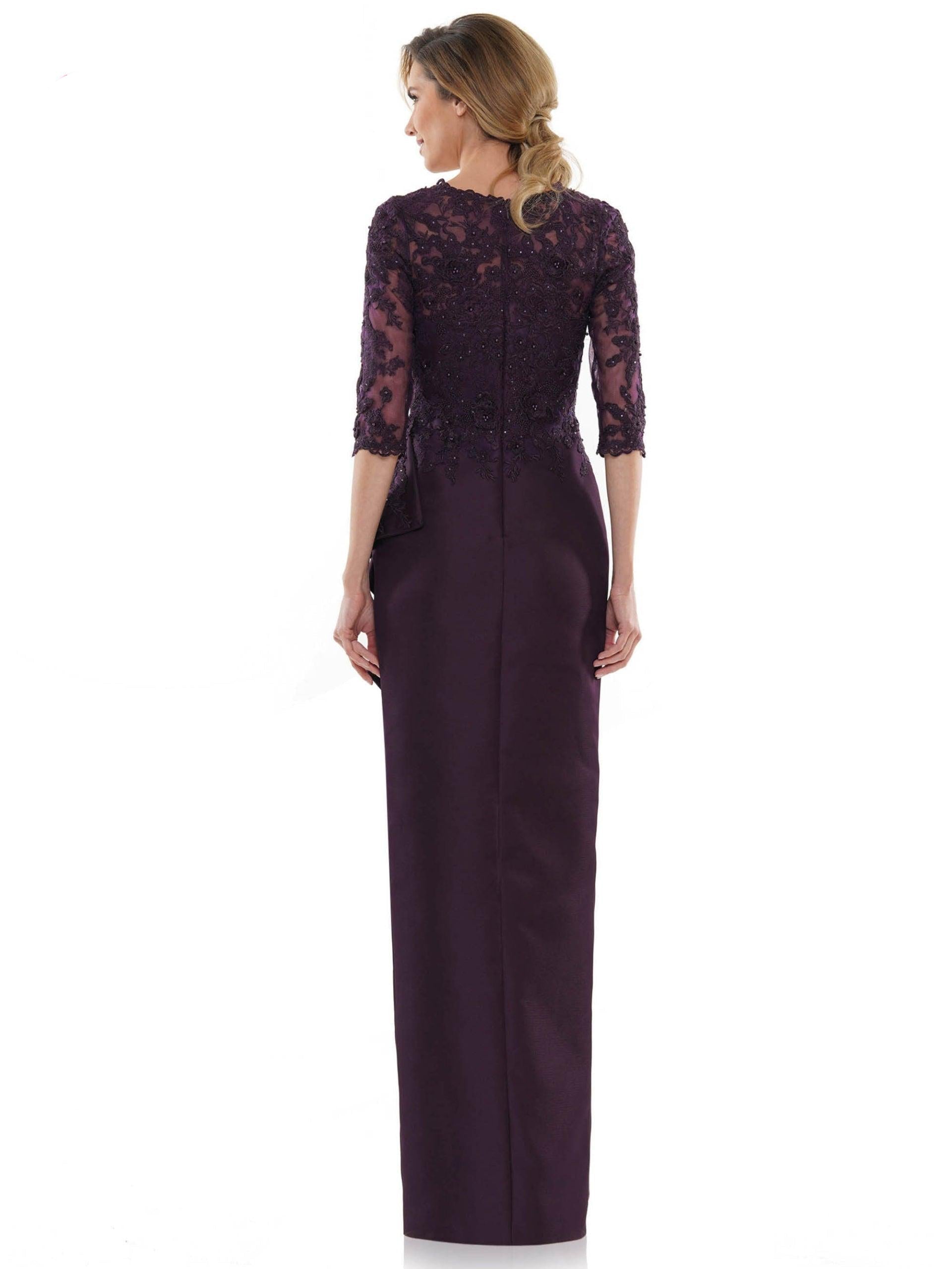 Marsoni Mother of the Bride Long Lace Dress 1134 - The Dress Outlet