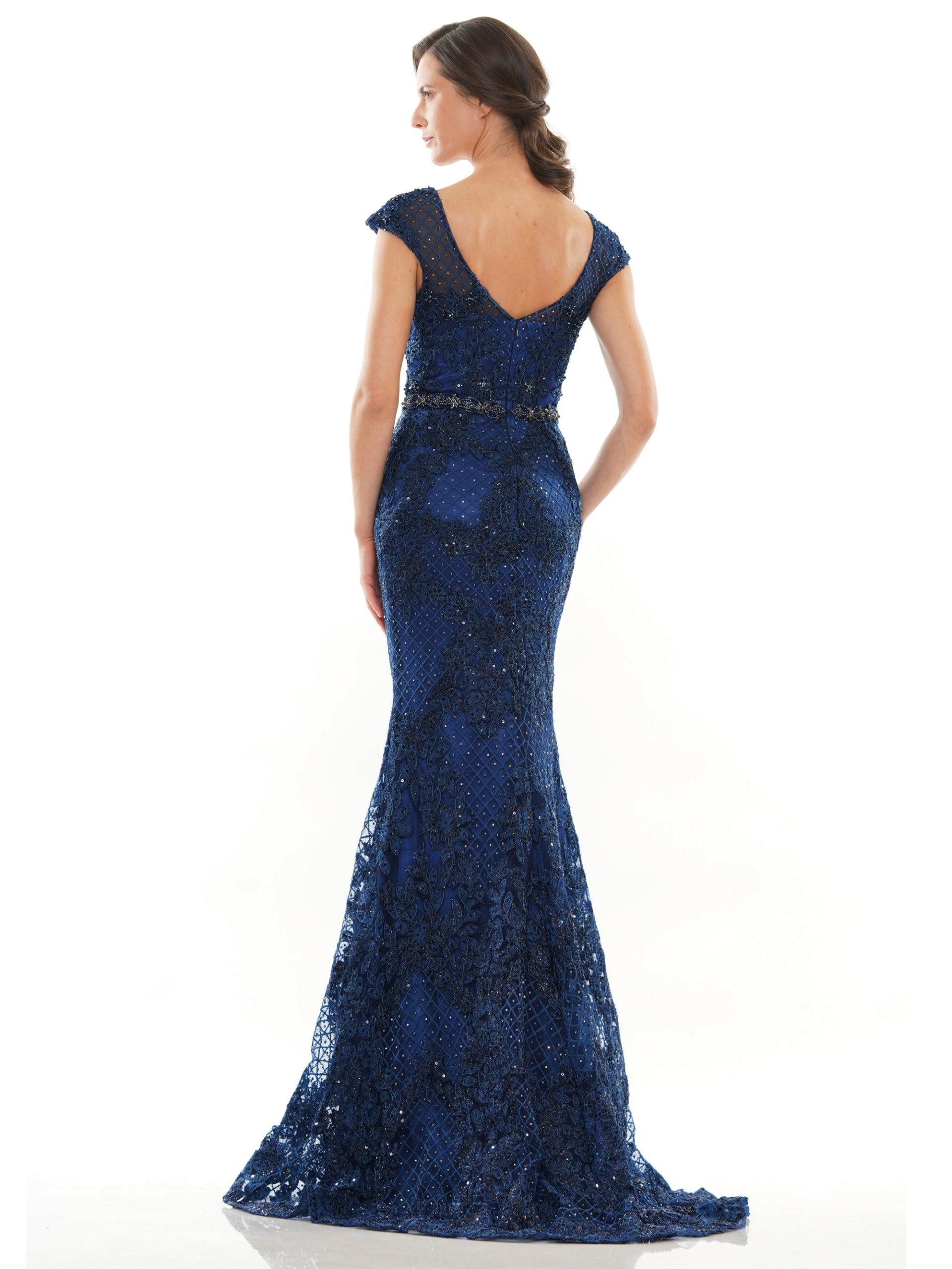 Marsoni Mother of the Bride Long Lace Gown 1120 - The Dress Outlet