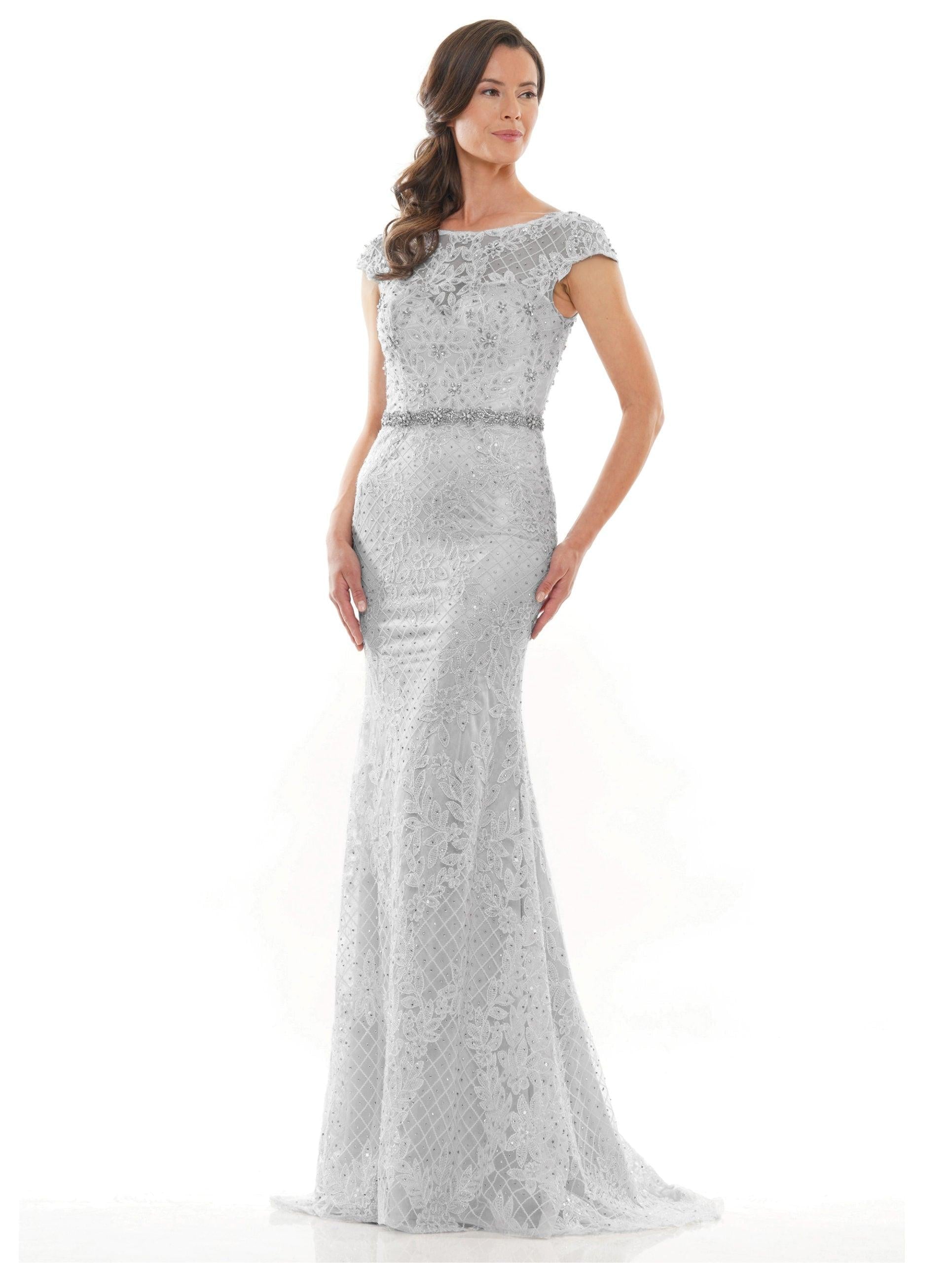 Marsoni Mother of the Bride Long Lace Gown 1120 - The Dress Outlet