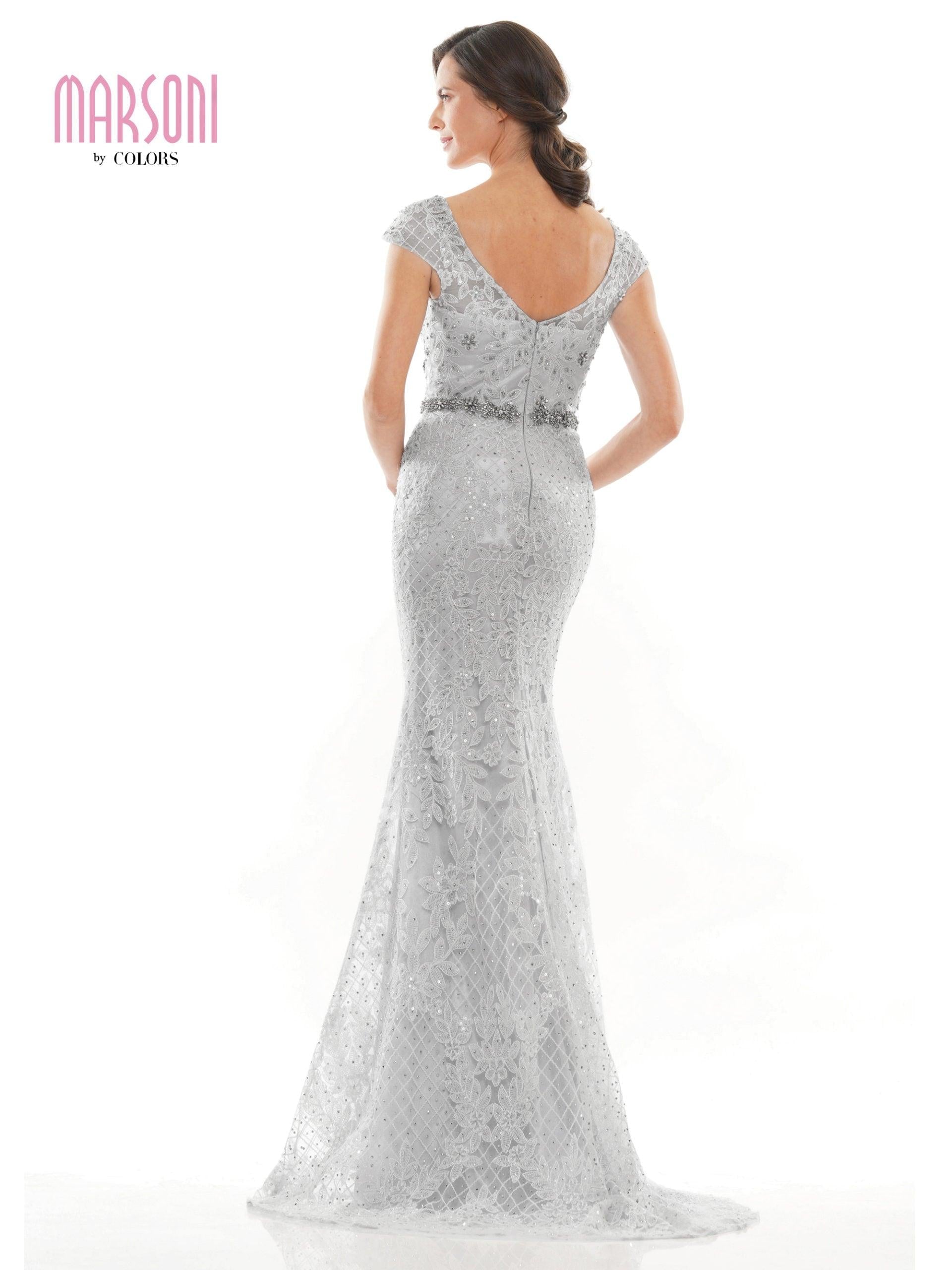 Marsoni Mother of the Bride Long Lace Gown 1120