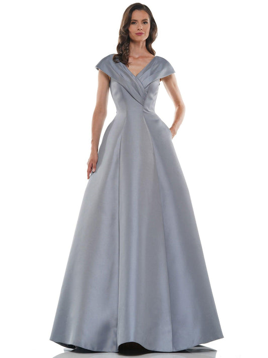 Marsoni Mother of the Bride Long Satin Gown 1085 - The Dress Outlet
