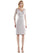 Marsoni Mother of the Bride Satin Short Dress 1061 - The Dress Outlet