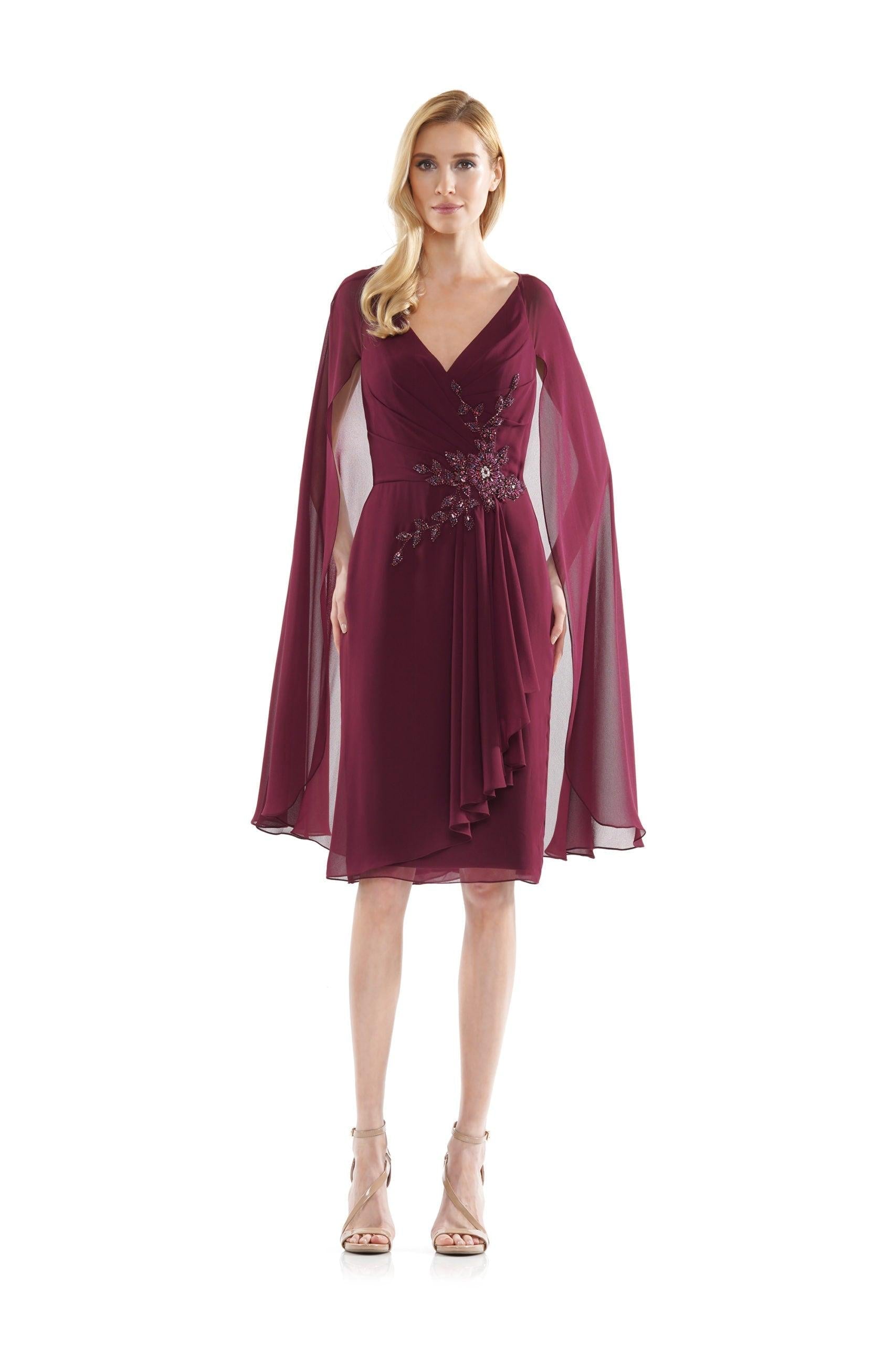 Marsoni Mother of the Bride Sheath Short Gown 1110 - The Dress Outlet