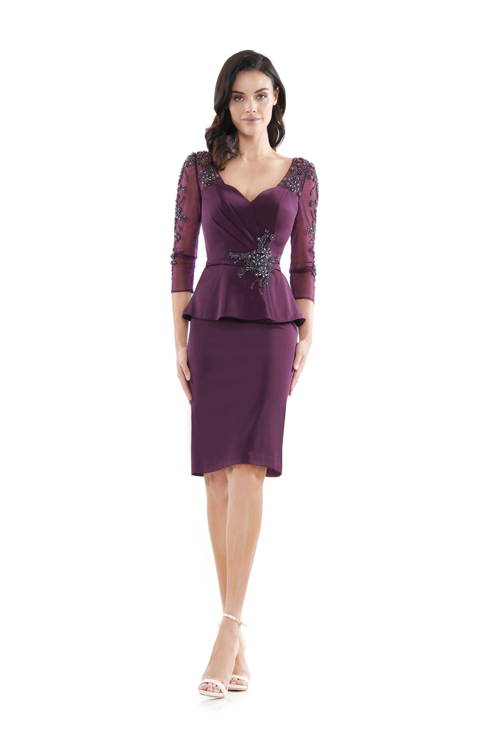 Marsoni Mother of the Bride Short Dress 1108 - The Dress Outlet