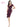 Marsoni Ruffle Accent Beaded Short Dress 1106 - The Dress Outlet