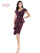 Marsoni Ruffle Accent Beaded Short Dress 1106 - The Dress Outlet