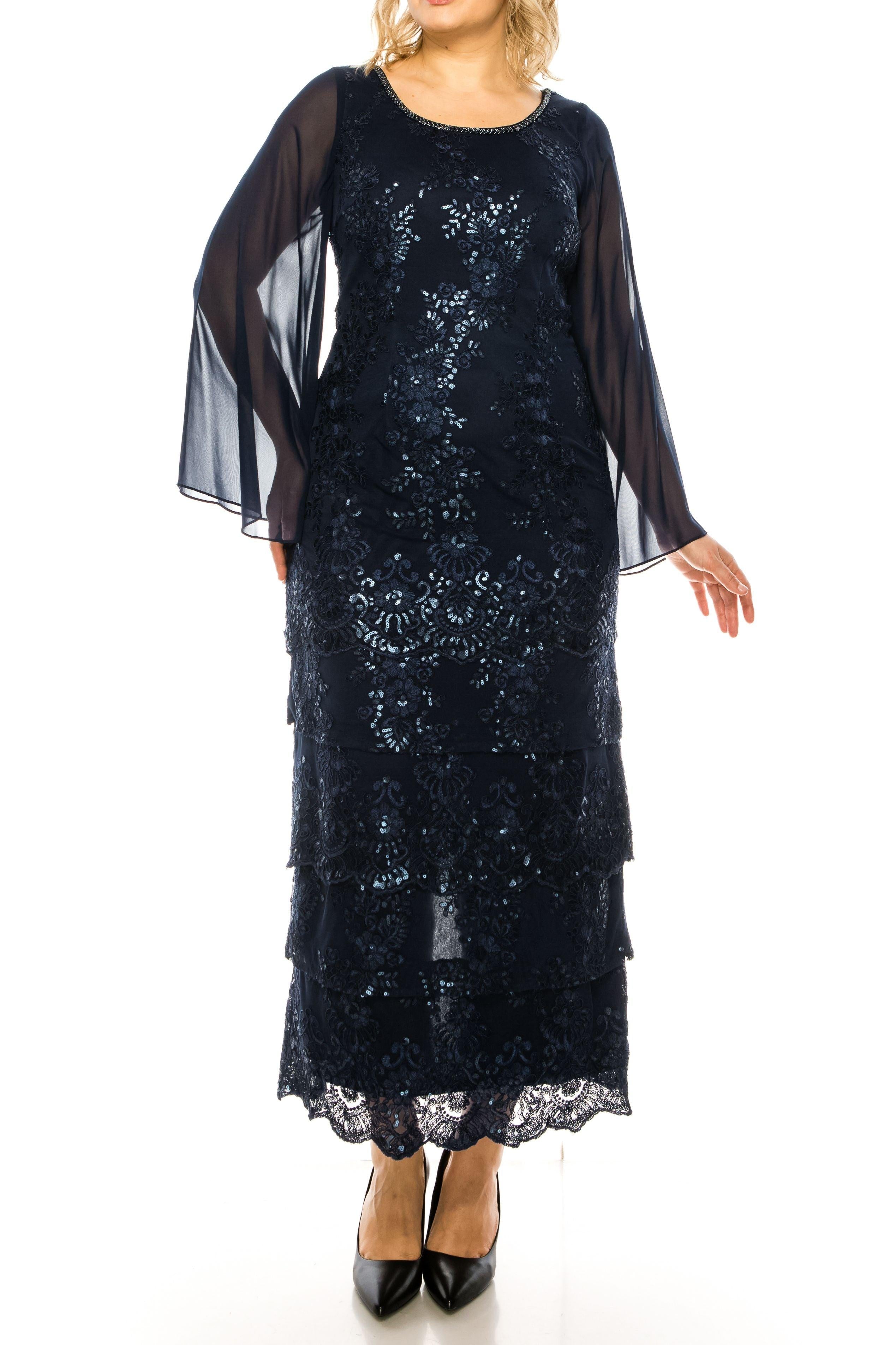 Maya Brooke Long Formal Evening Dress 28407MV | The Dress Outlet Maya Brooke Long Formal Evening Dress 28407MV | The Dress Outlet