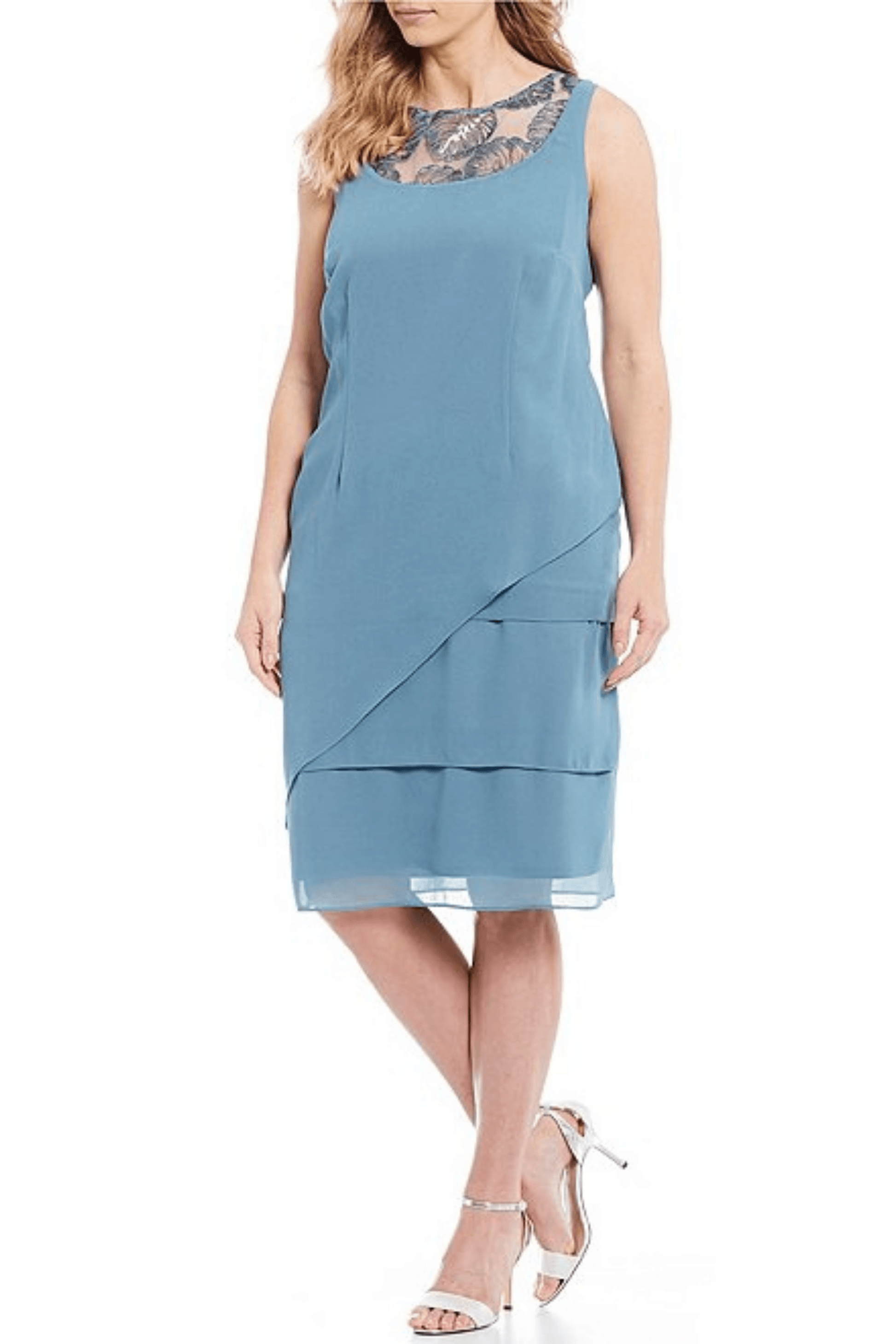 Maya Brooke Short Plus Size Jacket Dress 29149