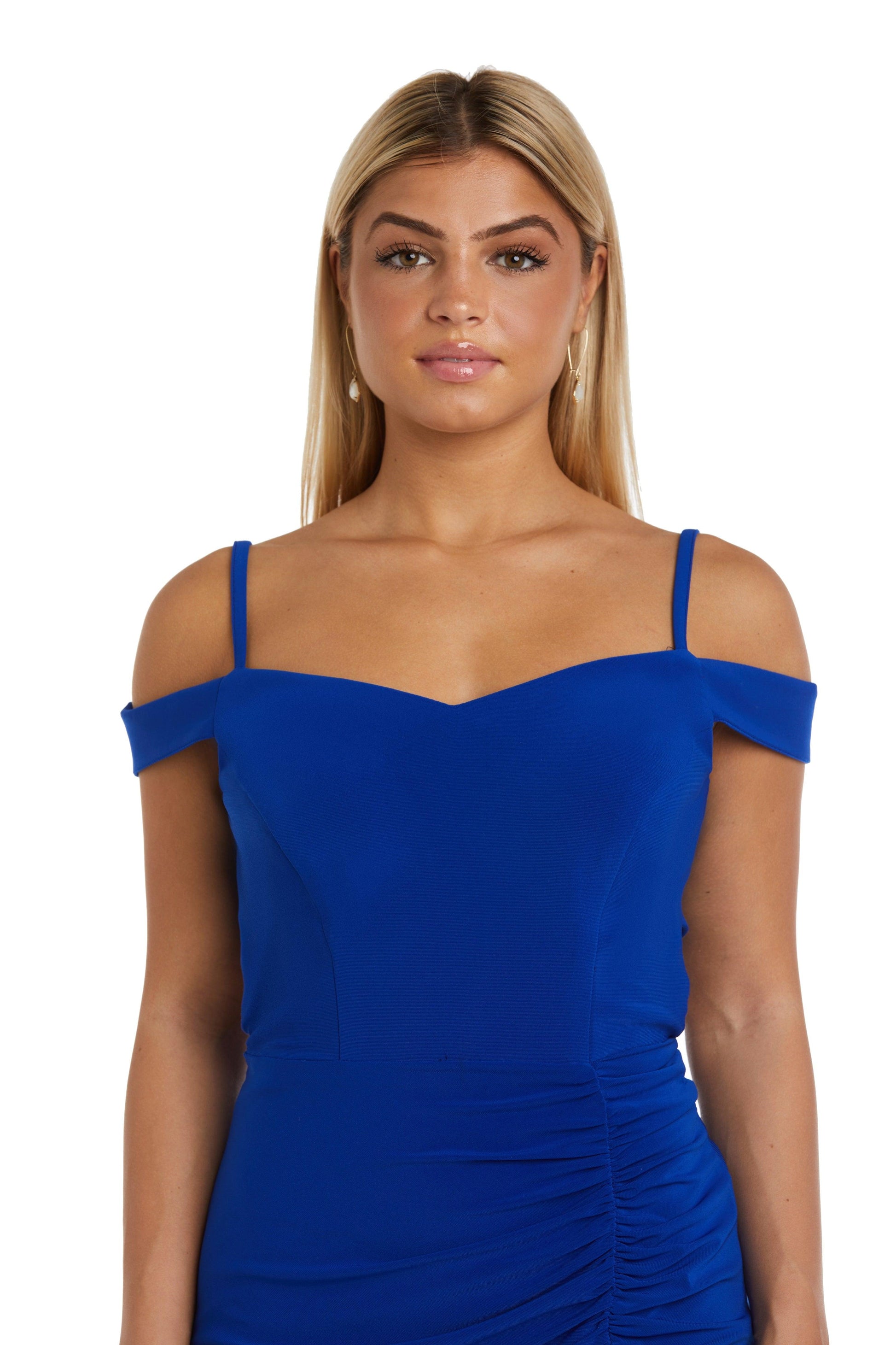 Morgan & Co 13043 Fitted Short Cocktail Dress