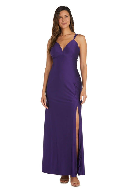Morgan & Co Long Formal Prom Dress 13020 - The Dress Outlet
