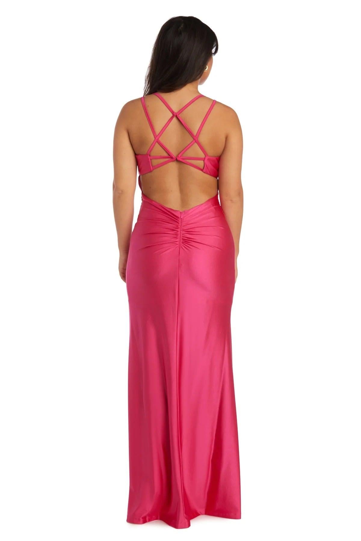 Morgan and co halter dress sales