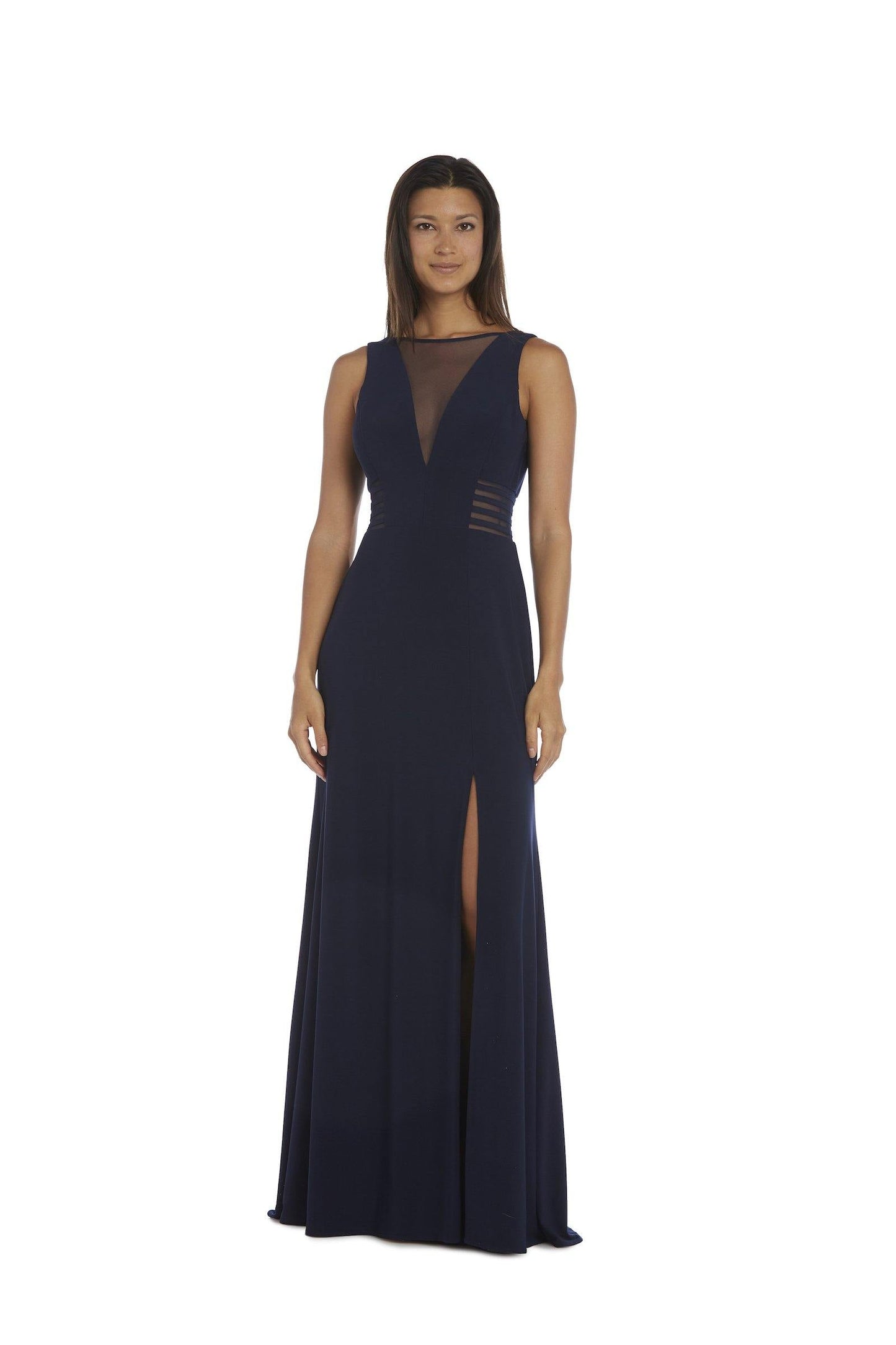 Morgan & Co Long Glitter Lace Formal Dress Sale - The Dress Outlet