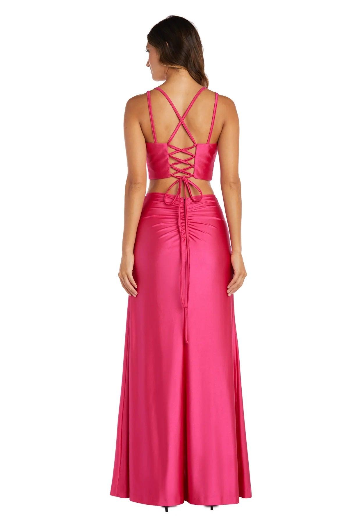 Morgan & Co Long Two Piece Prom Formal Dress 13030 - The Dress Outlet