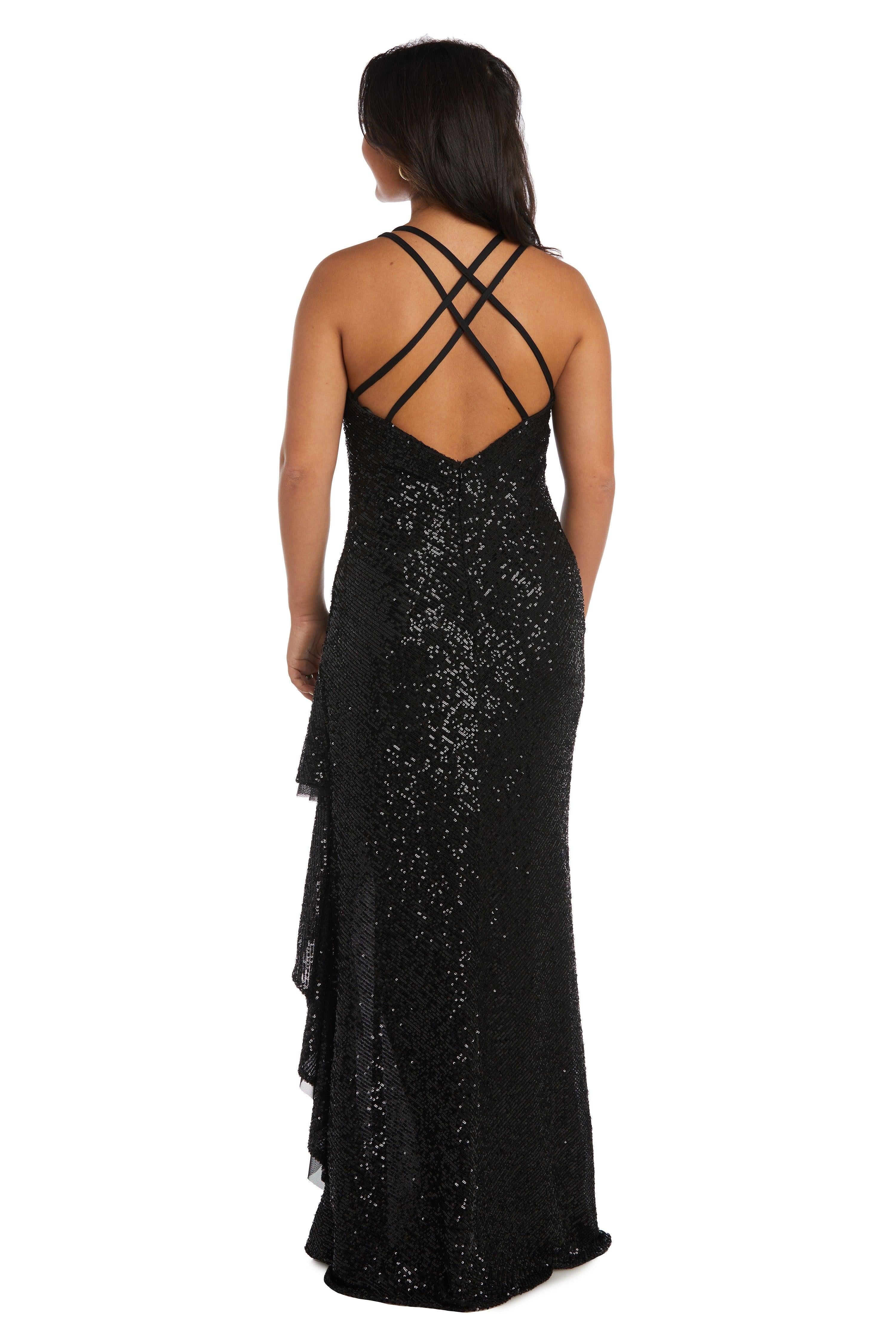 Morgan & Co Prom High Low Formal Dress 13029 - The Dress Outlet