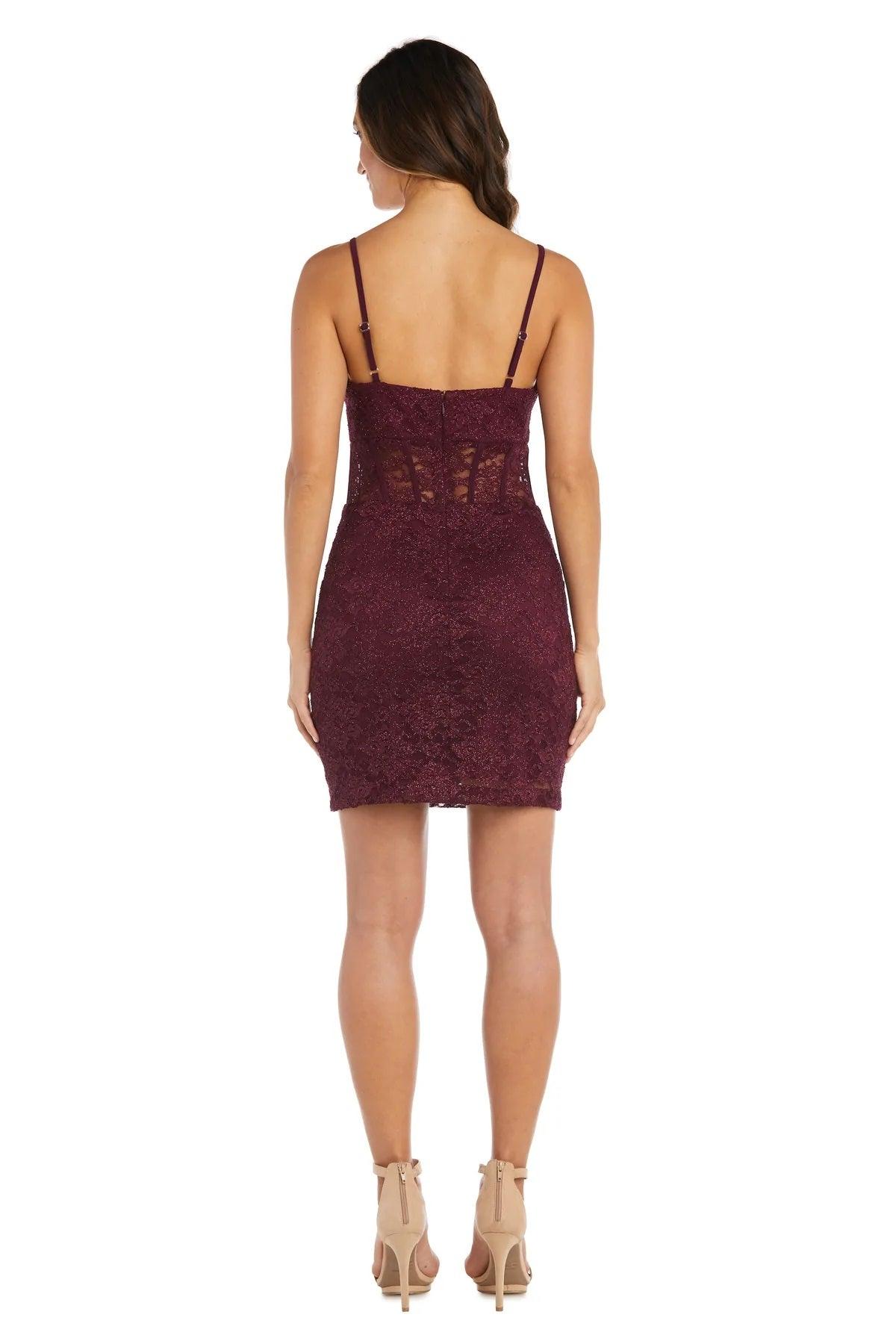 Morgan & Co 12976 Short Cocktail Homecoming Dress