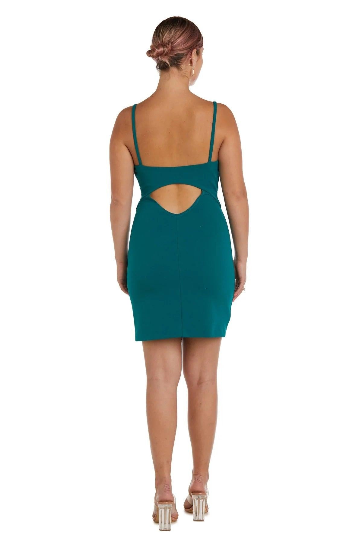 Morgan & Co Short Homecoming Cocktail Dress 13045 - The Dress Outlet