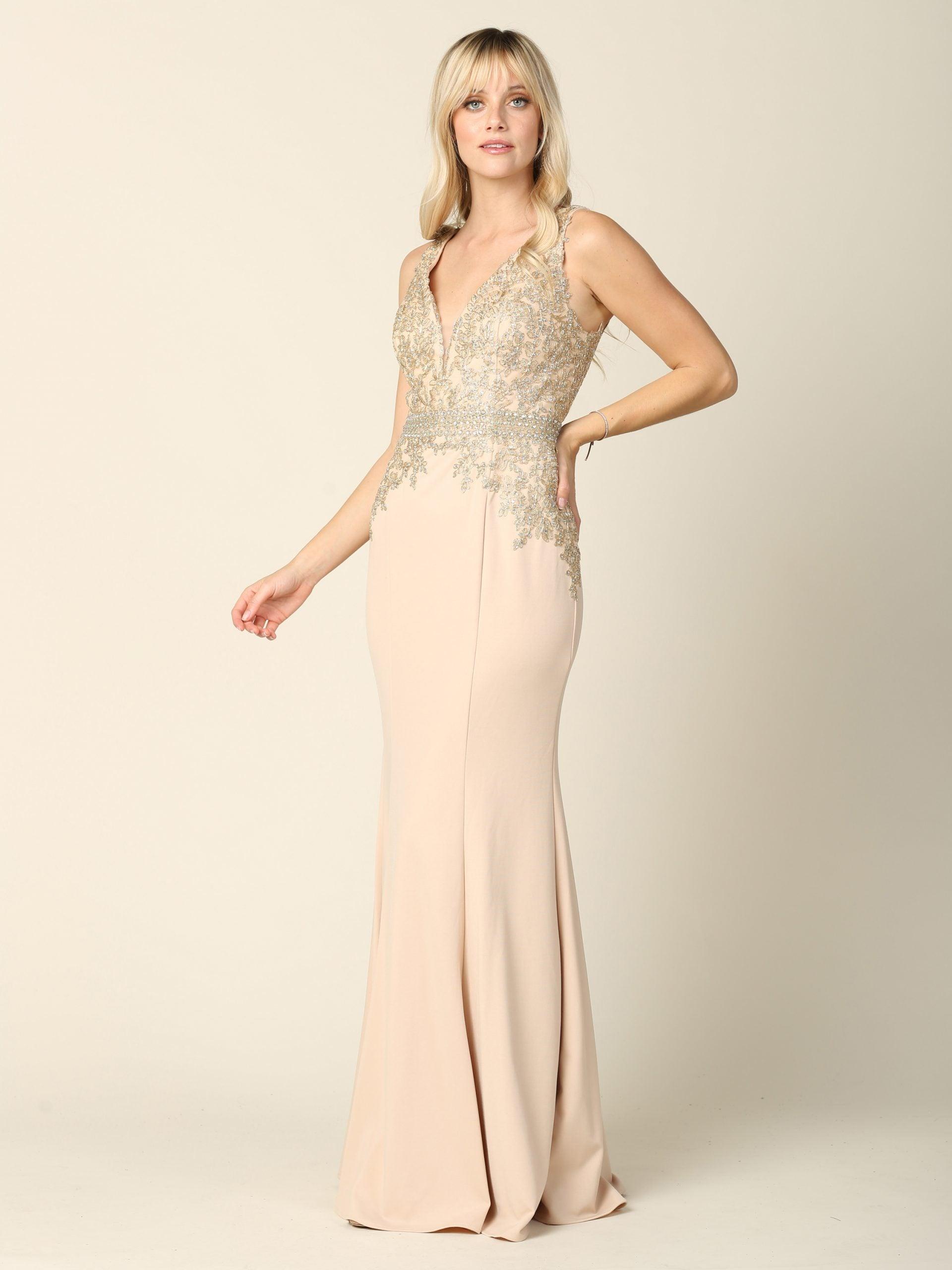Mother of the Bride Long Formal Sleeveless Dress