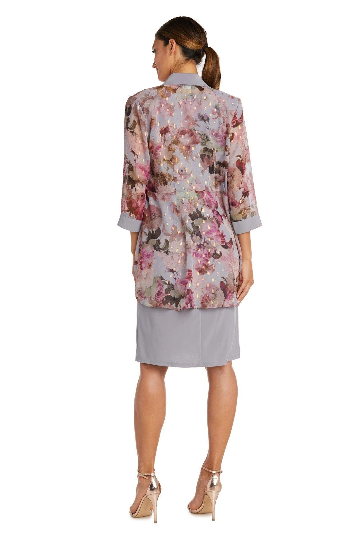 Mother of the Bride Two-Piece Printed Jacket Dress Sale - The Dress Outlet