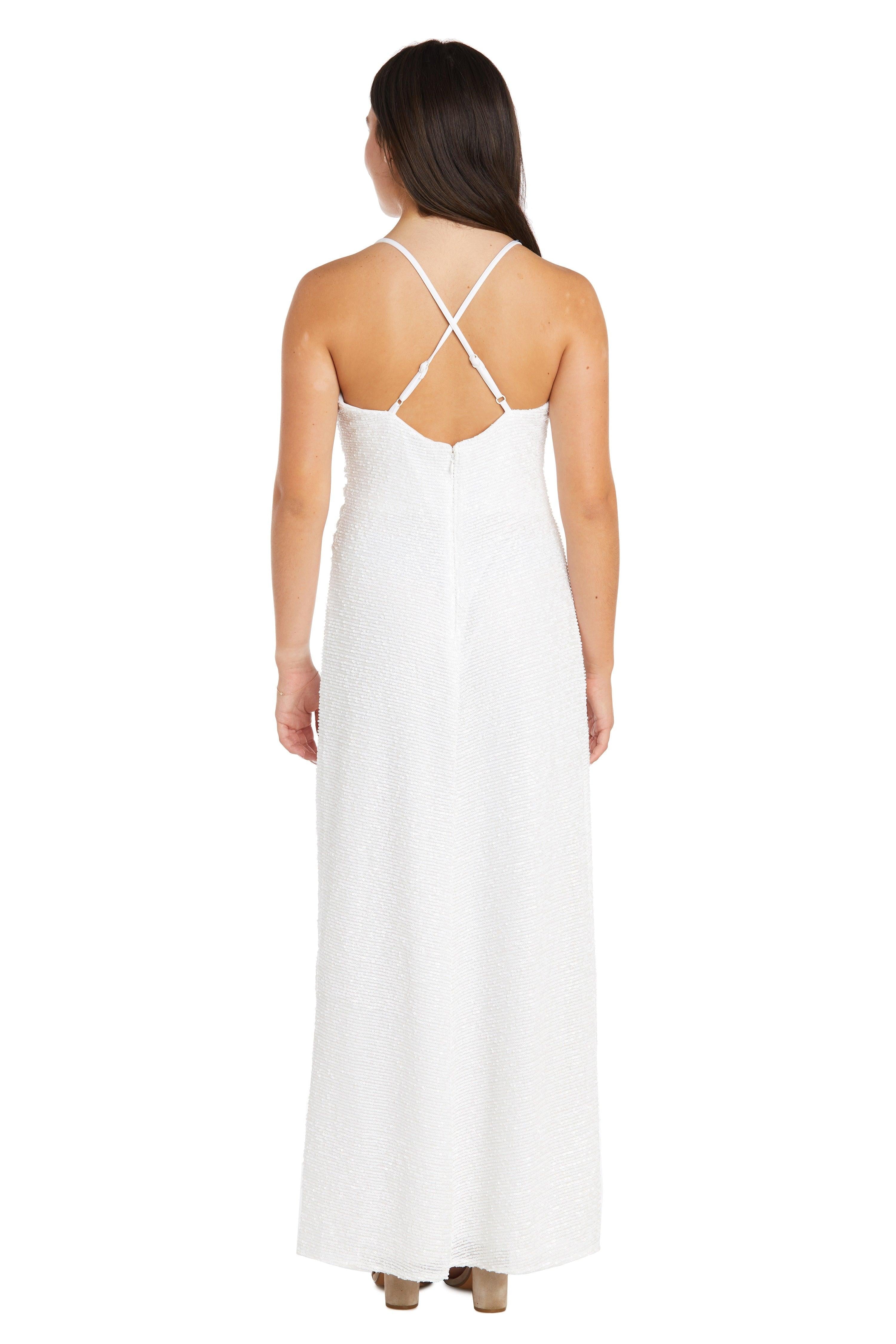 Nightway Long Formal Evening Dress 21936A - The Dress Outlet