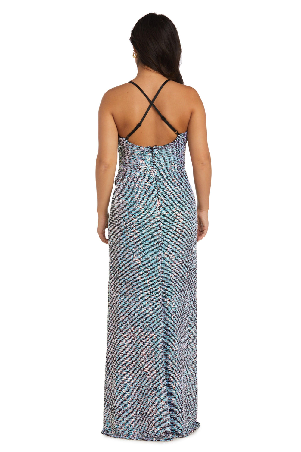 Nightway Long Formal Evening Dress 21936A - The Dress Outlet