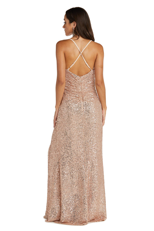 Nightway Long Formal Evening Dress 21936A - The Dress Outlet