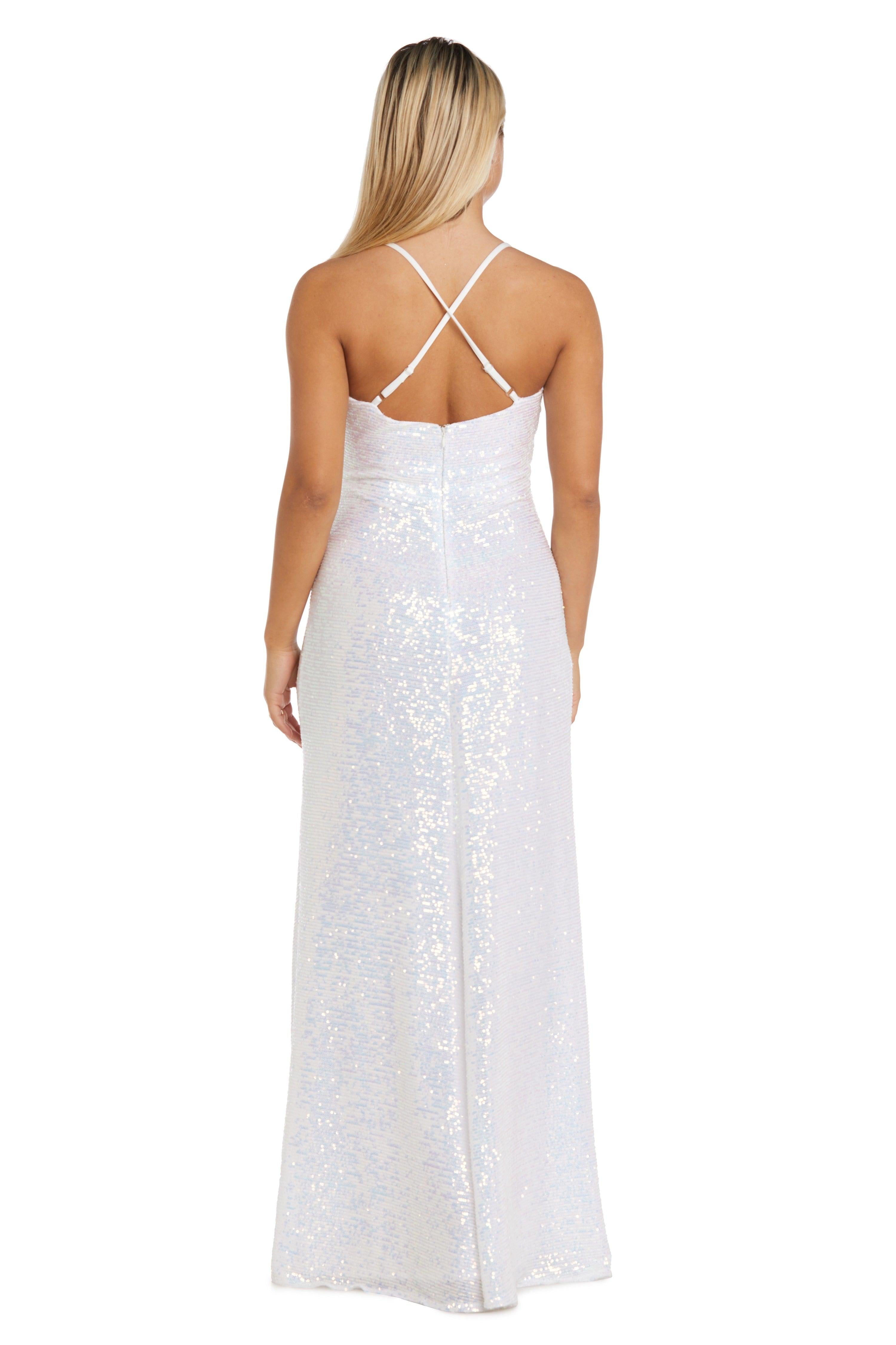 Nightway Long Formal Evening Dress 21936A - The Dress Outlet