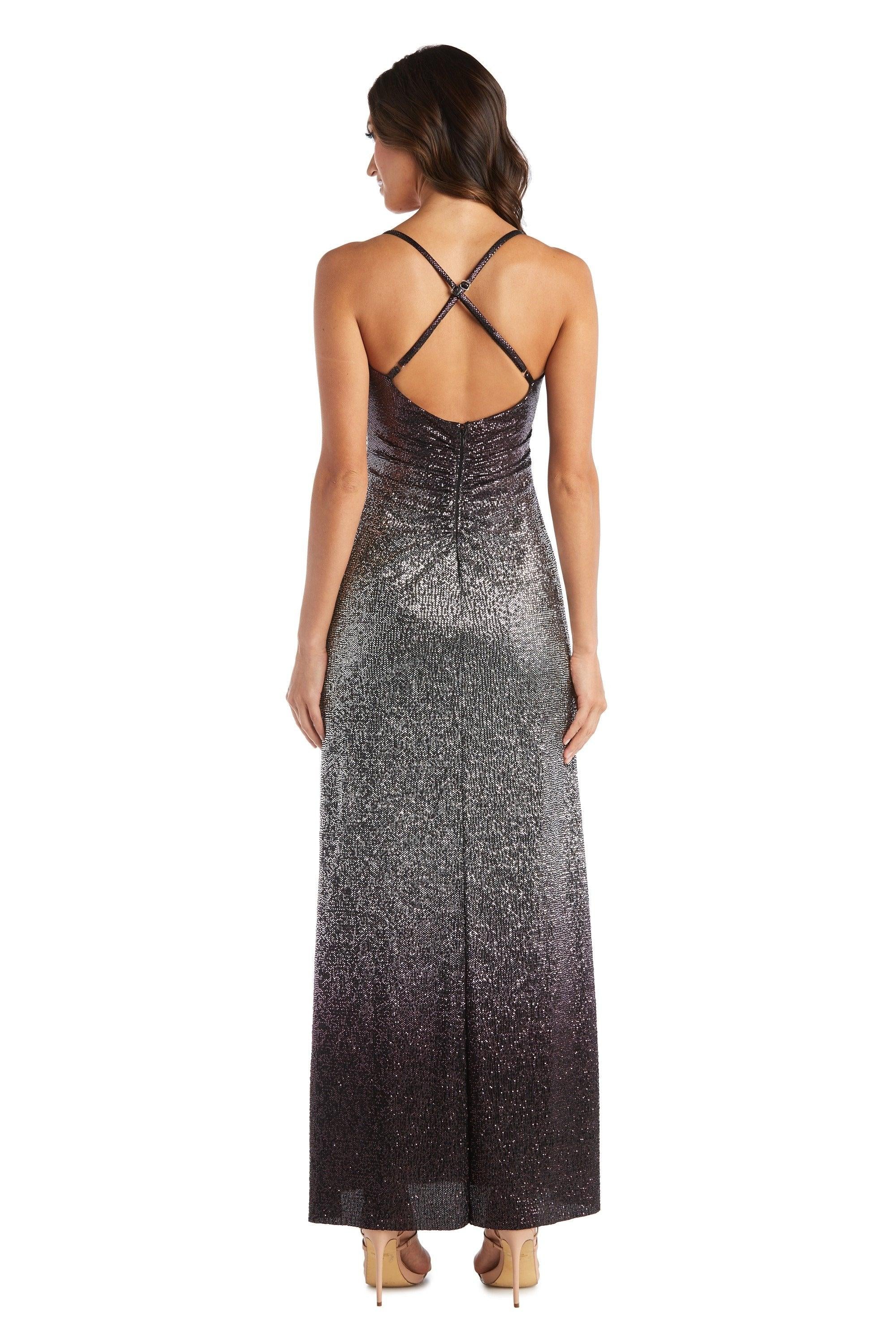 Nightway Long Formal Ombre Dress 21970 - The Dress Outlet
