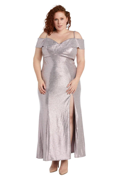 Nightway Long Formal Plus Size Dress 21761W - The Dress Outlet