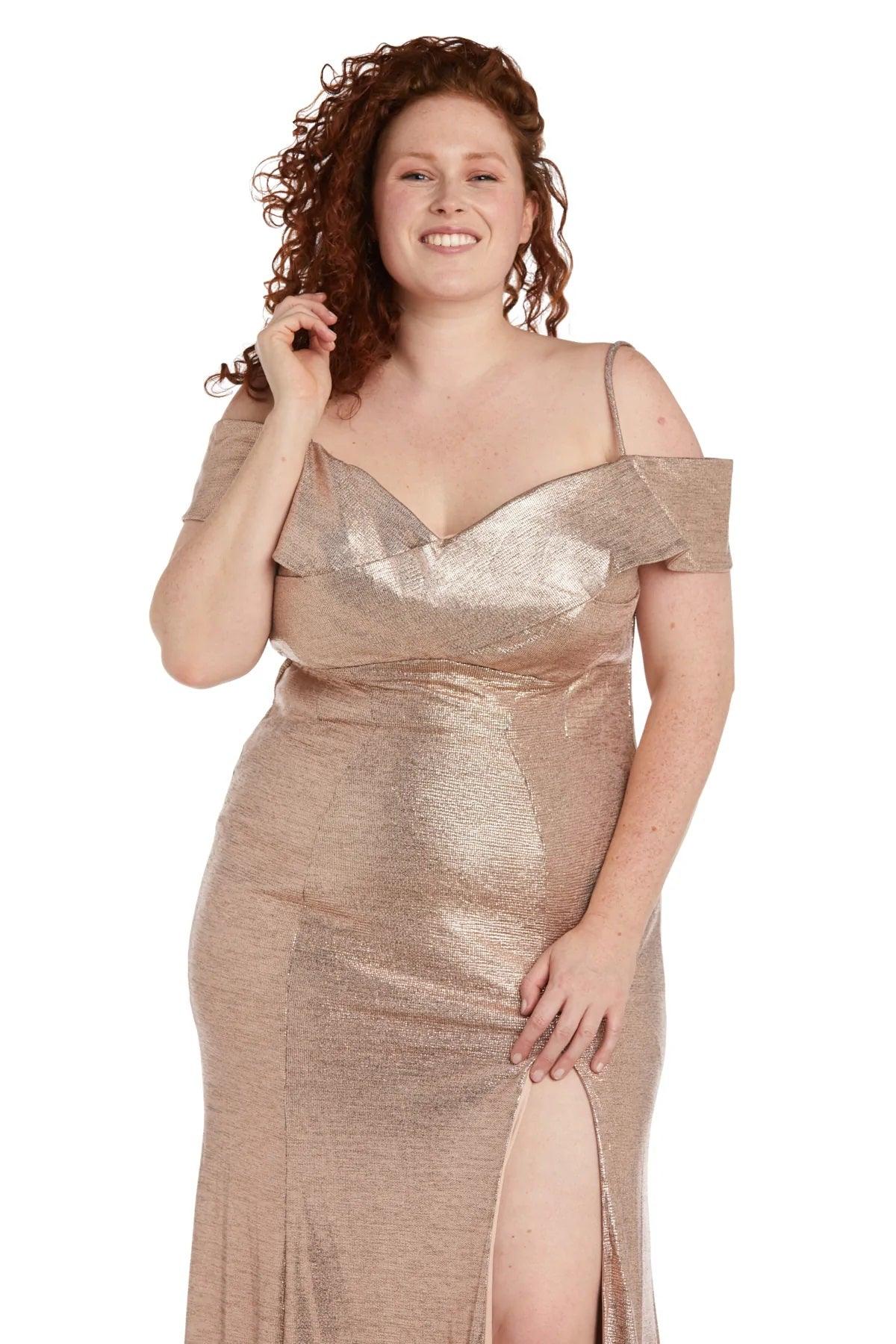 Nightway Long Formal Plus Size Dress 21761W - The Dress Outlet