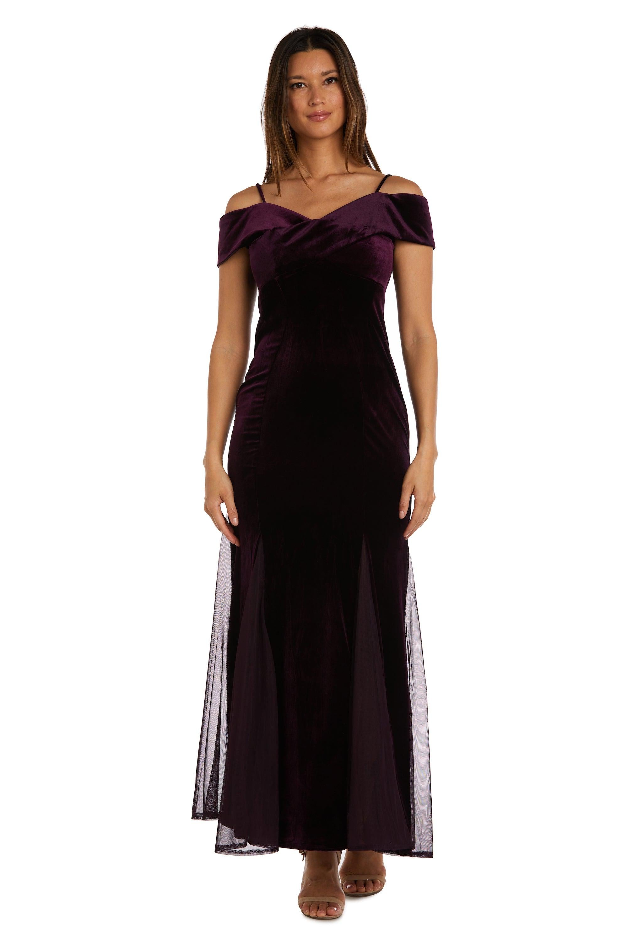 Nightway off the shoulder gown 2025