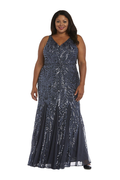 Nightway Long Plus Size Formal Dress Sale - The Dress Outlet
