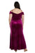 Nightway Long Plus Size Formal Velvet Dress 22094W - The Dress Outlet