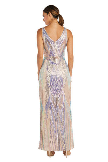 Nightway Long Sleeveless Formal Evening Gown 22089 - The Dress Outlet