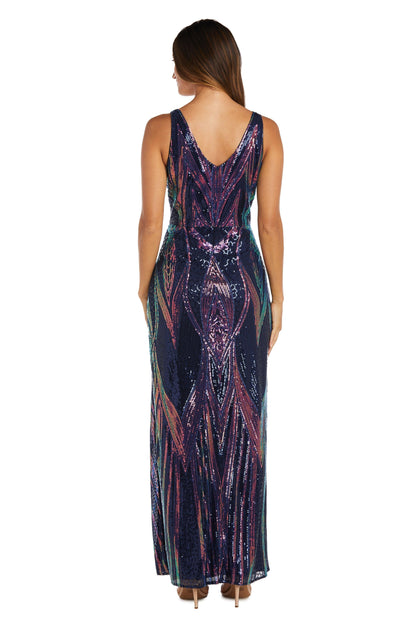 Nightway Long Sleeveless Formal Evening Gown 22089 - The Dress Outlet
