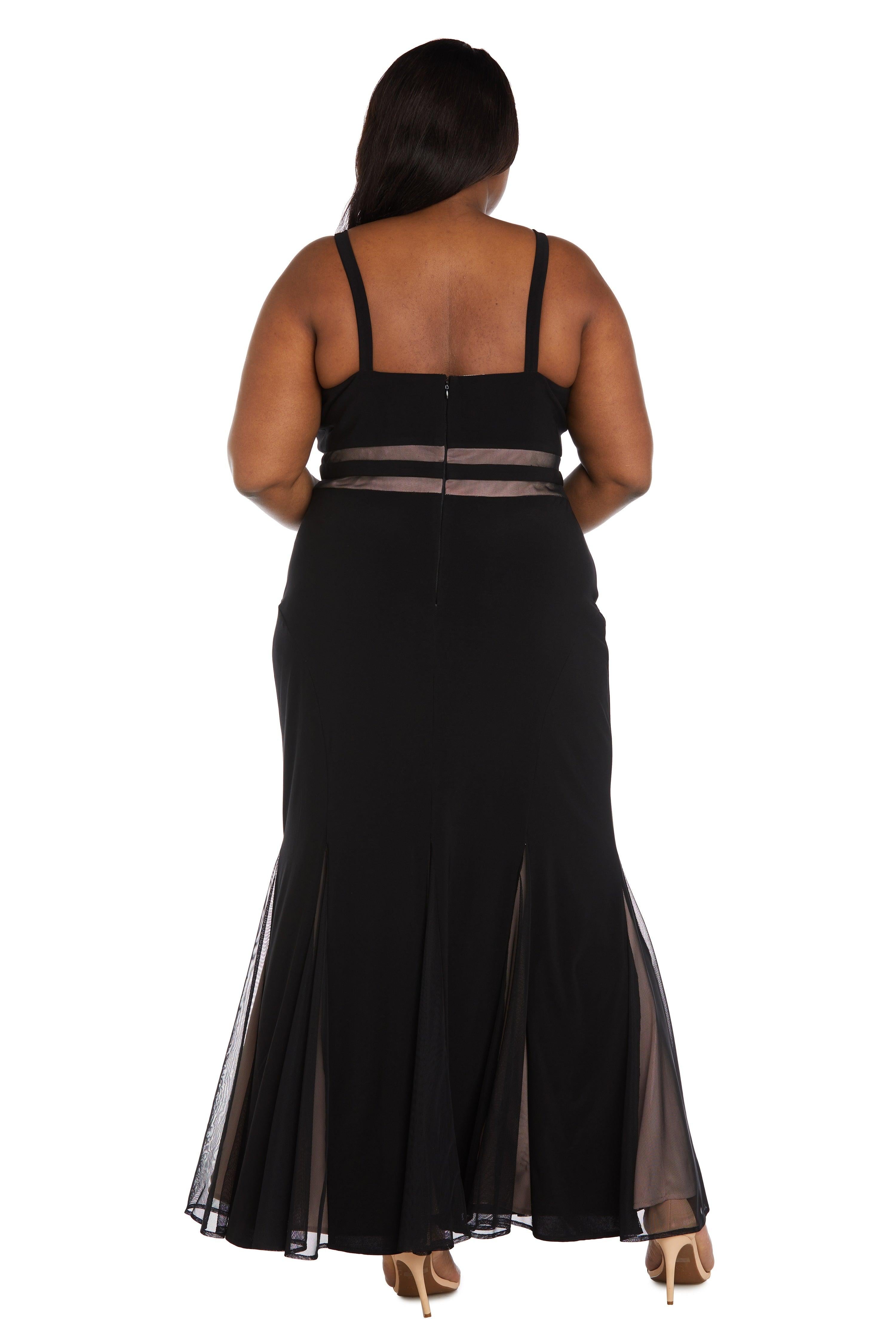 Nightway Plus Size Long Formal Evening Dress 22033W - The Dress Outlet