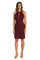 Nightway Short Halter Lace Cocktail Dress 22045 - The Dress Outlet