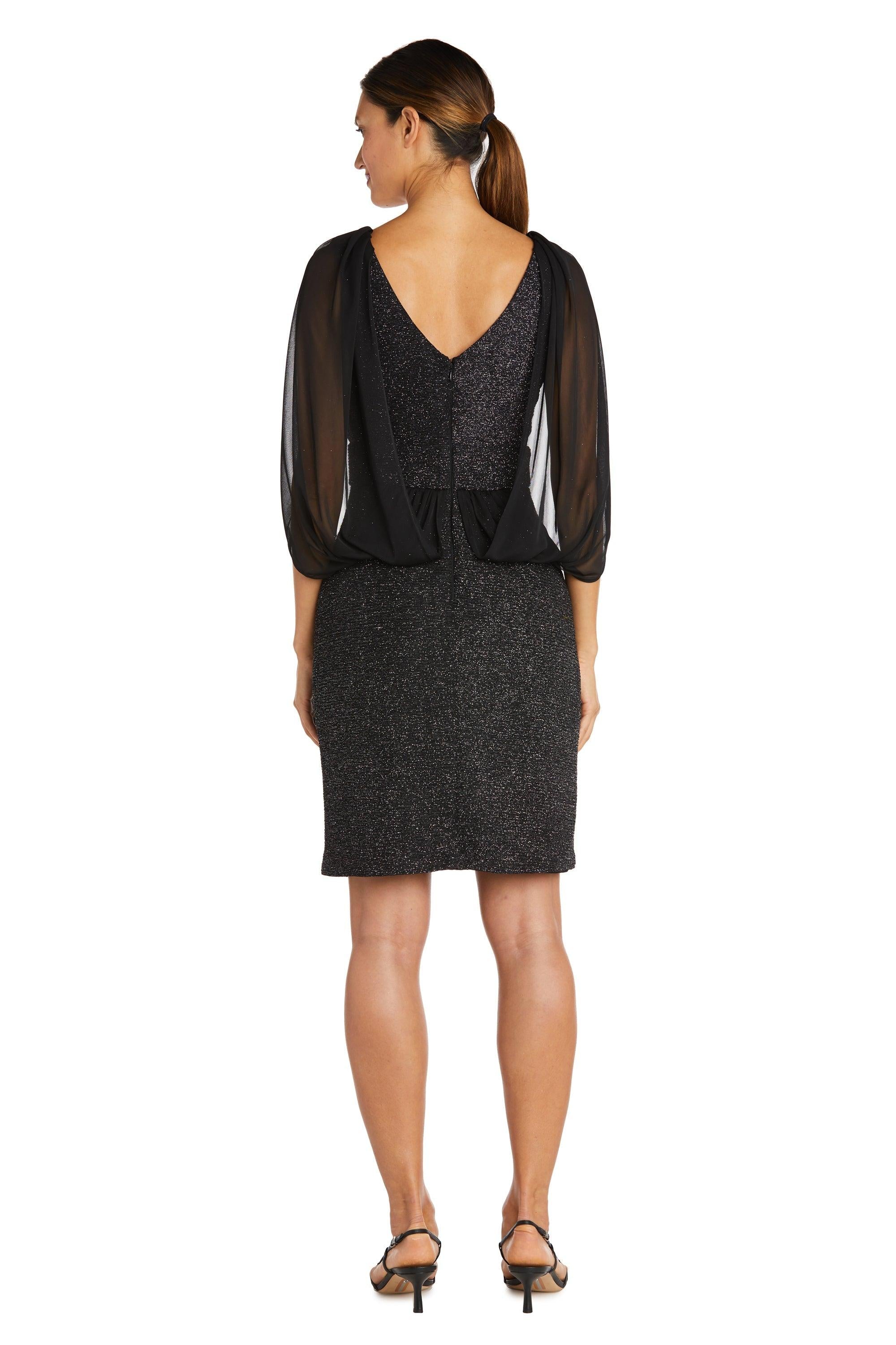 Nightway Short Mother of the Bride Dress 22055 - The Dress Outlet