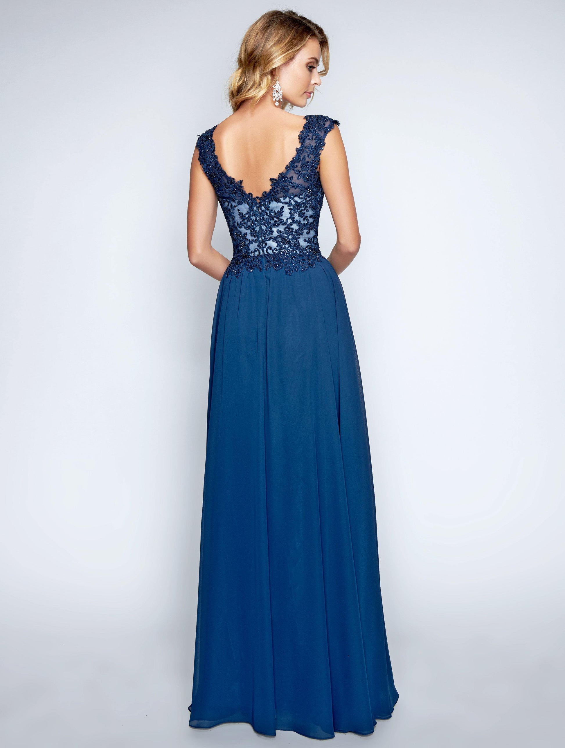 Nina Canacci Long Formal Evening Dress 1449 - The Dress Outlet