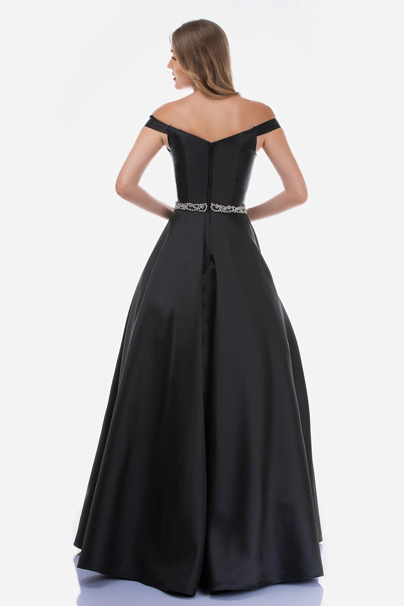 Nina Canacci Prom Long Off Shoulder Ball Gown 2258 - The Dress Outlet
