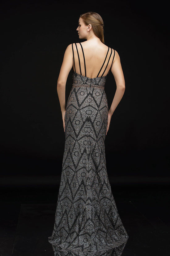 Rose Gold Nina Canacci Prom Long Sexy Fitted Trumpet Gown 8181 for $398 ...