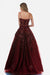 Nina Canacci Prom Long Spaghetti Strap Ball Gown 2245 - The Dress Outlet