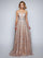 Nina Canacci Prom Spaghetti Straps Long Gown 8172 - The Dress Outlet