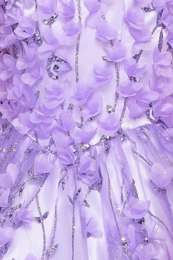 Off Shoulder Long Quinceanera Dress