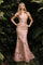 Off Shoulder Prom Long Dress Blush