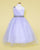 One Shoulder Beaded Flower Girl Dress - The Dress Outlet