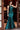 One Shoulder Formal Long Satin Prom Dress Dark Emerald