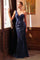 One Shoulder Sequin Long Prom Dress - The Dress Outlet